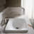 Carillon Ceramic Rectangular Drop-in Bathroom Sink-14063135