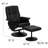 Casey-Jane Faux Leather Reclining Heated Massage Chair with Ottoman-759181677