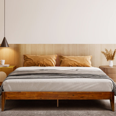 Solid Wood Platform Bed