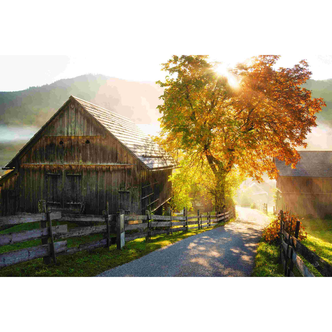 " Autumn Road " by Martin Podt Rosalind Wheeler 