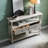 Solid Wood Rectangular Entryway Cabinet-522171983-522172016