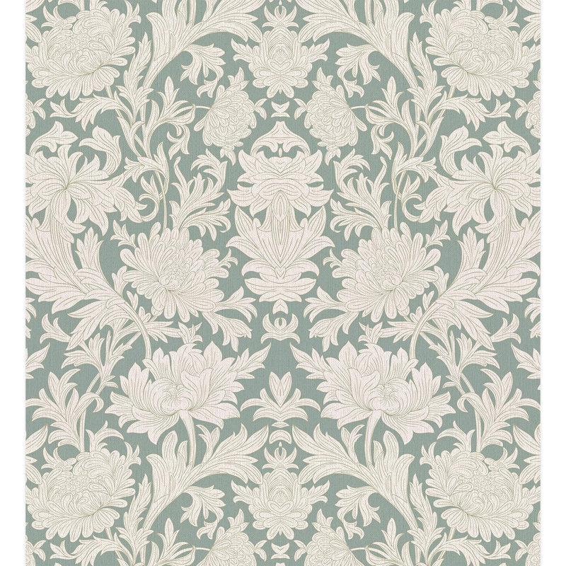 Peel & Stick Damask Border, 132" L x 120" W