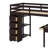 Twin Loft Bed With Drawers,Desk And Stairs-2098774154