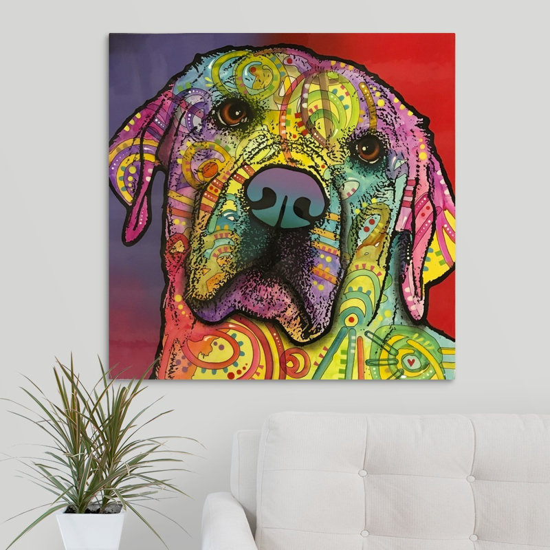 « starry lab », reproduction, Toile tendue, H 35 po x l 35 po x P 1,5 po