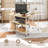 17 Storeys 360° Rotatable Sofa Side Table L-shaped Laptop Desk Snack Table Withshelf Patented-1934654470
