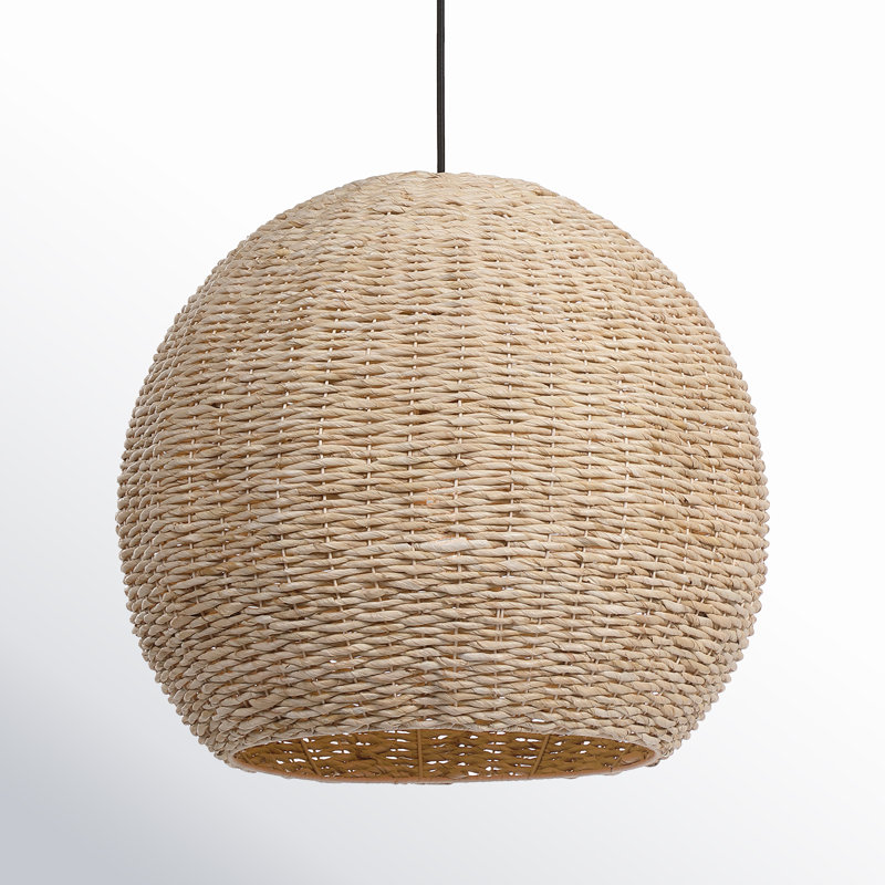 Trish 1 - Light Beige Unique/Statement Pendant