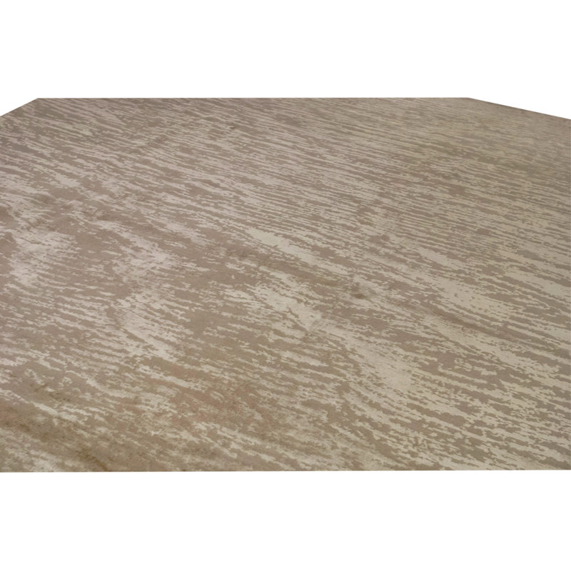 Tapis rectangulaire noué à la main