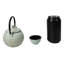 Petite théière en fonte Menthe verte 10 oz avec 4 petites tasses à thé