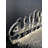 Elegant Kalima Led Crystal Sign With Stainless Steel Base - 60" Illuminated Arabic Calligraphy Décor