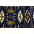 Katzue Geometric Handmade Runner 2'7 x 7'11 Wool Area Rug Navy Blue