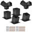 VEVOR Black Steel Hardware