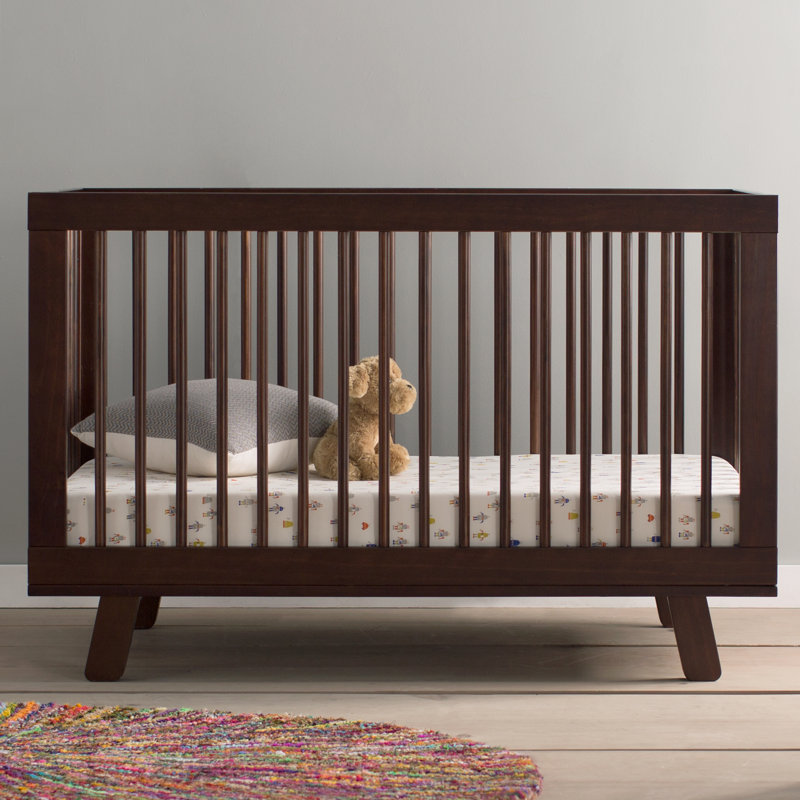Hudson 3-in-1 Convertible Crib, White