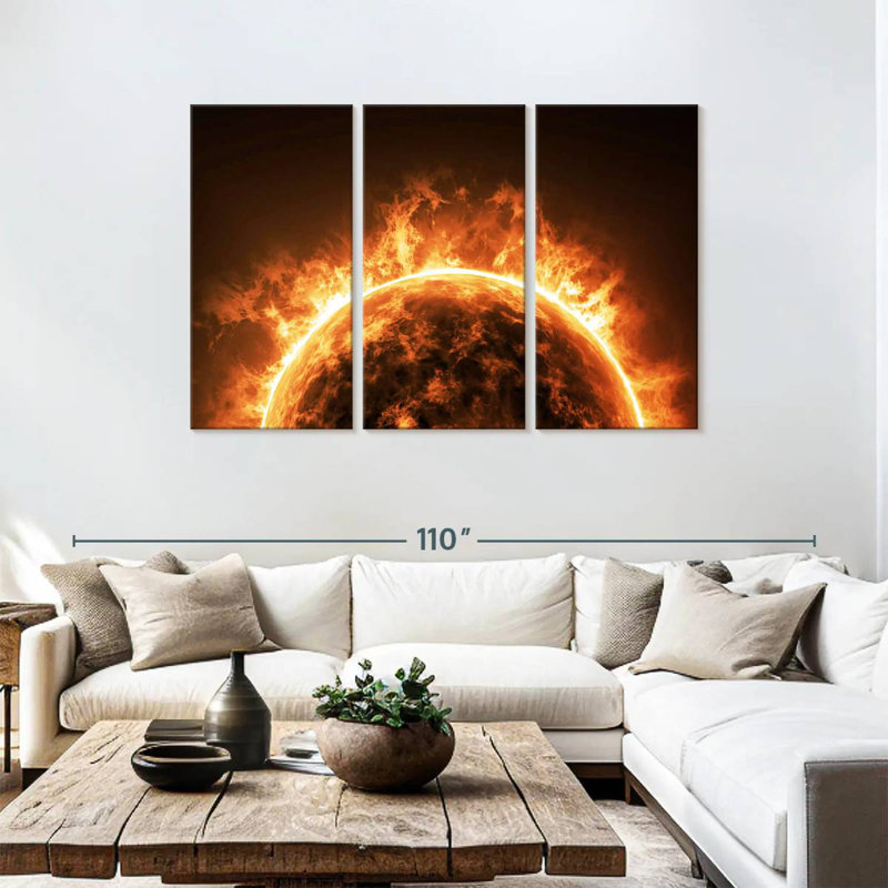 Oberle Solar, 48" H x 74" W