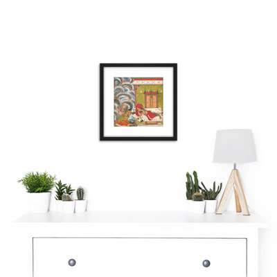 Andhrayaki Ragini Garland Musical Modes Pradesh Islamic India - Single Picture Frame Painting