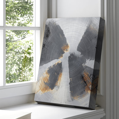 Toile tendue avec châssis abstrait, abstrait