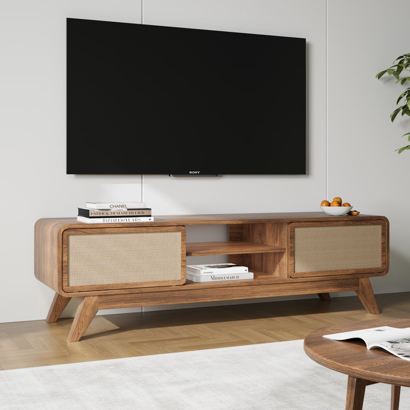 Bonsal 58''Media Console, Walnut
