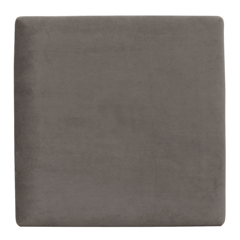 Pixie Handmade Modern Abstract Wall Decor on Polyester, Bella Pewter