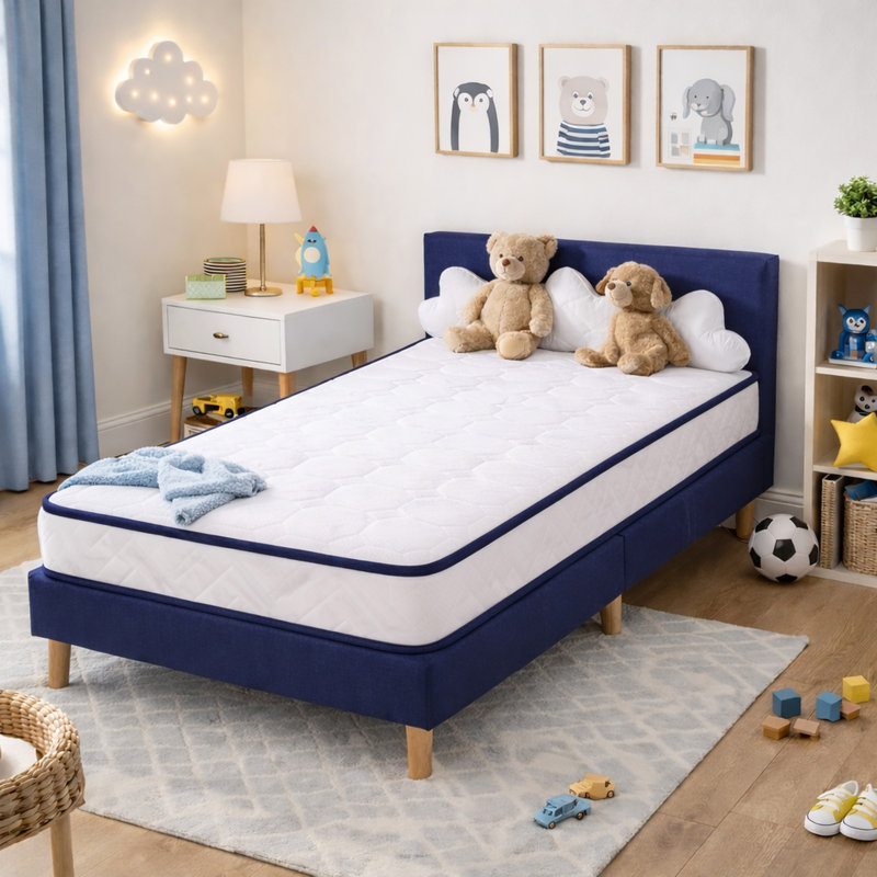 Sareer Kids Cool Breeze Memory Pocket Mattress, Single (3')