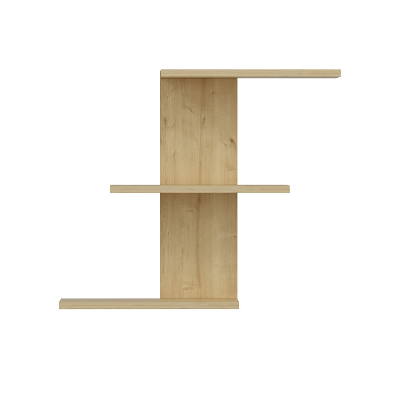 Tajik 3 Piece Tiered Shelf, Oak