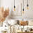 Corington 3-Light Hanging Pendant With Black Socket