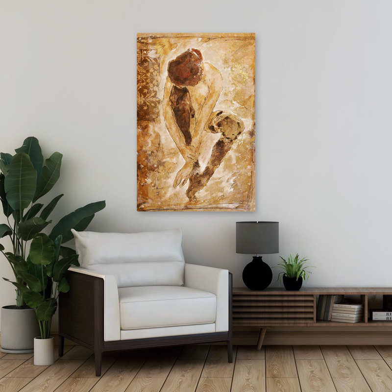 Repose - art figuratif, H 36 po x l 24 po