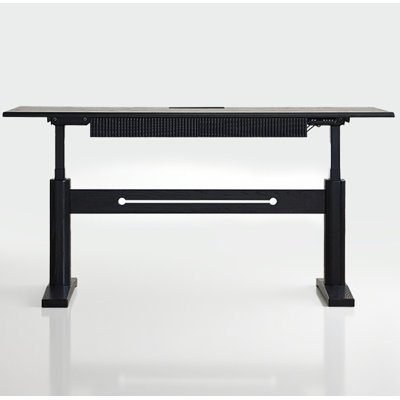 Solid Wood Electric Adjustable Standing Desk
