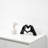 Love Finger Gesture Statue Modern Art Sculpture-735519401