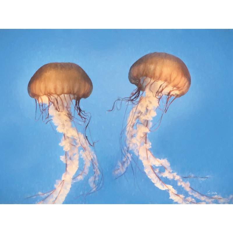 Jellyfish Dance I, H 32 po x l 48 po