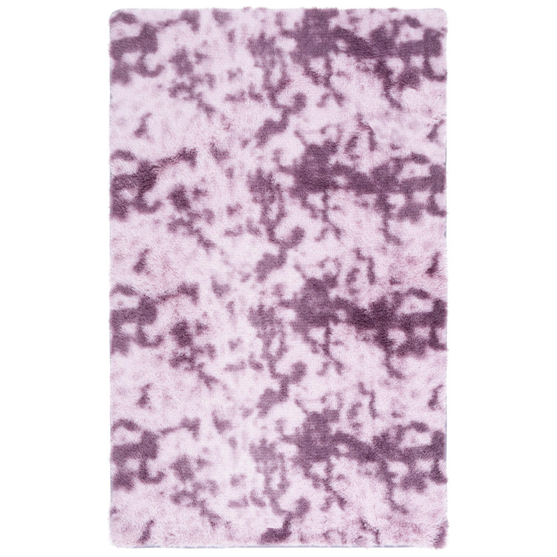 Ziska Shag Performance Abstract Rug, Rectangle 5' x 8'