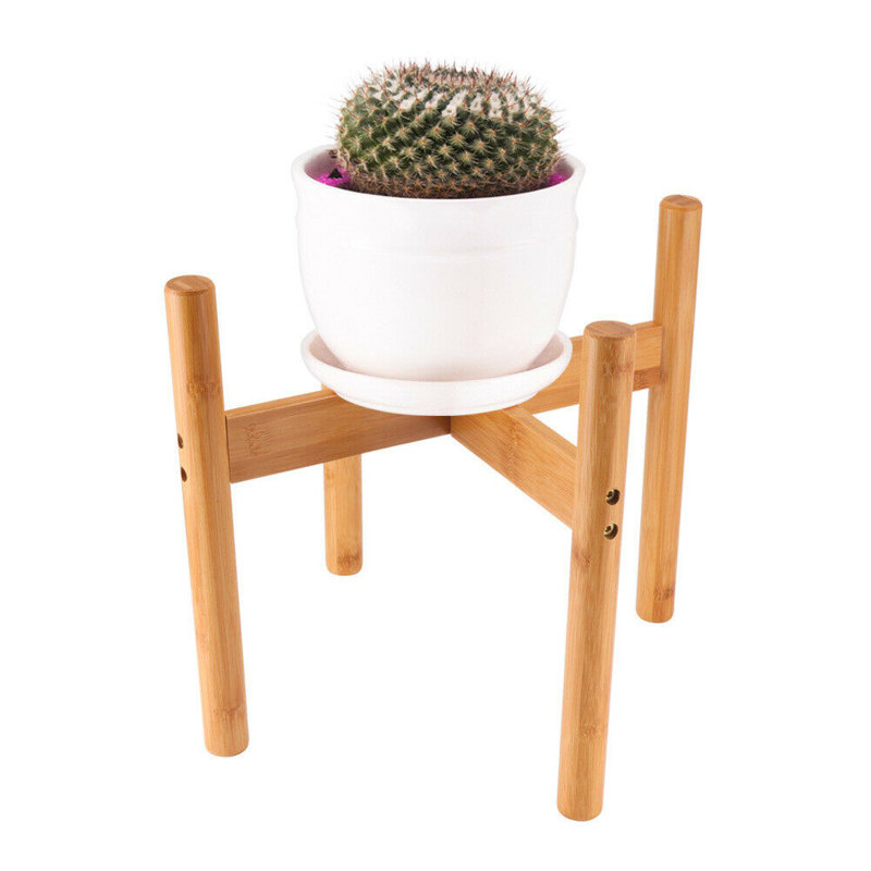 Floyd Solid Wood Plant Stand 1 Tier, H25 x L25 x D25cm