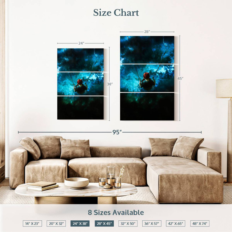 Leisha Travel Is Dangerous, 38" H x 24" W