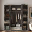 Armoire 4 portes avec 1 tiroir