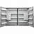 480 Keys Key Cabinet With Key Lock White Tags