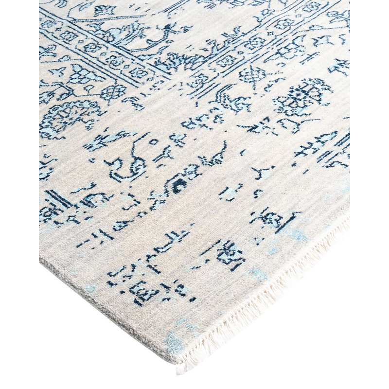 Overdyed One-of-a-Kind 8' 2" X 10' 1" Hand Knotted Area Rug