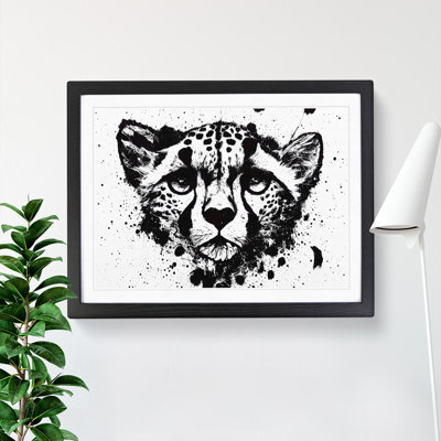 XH1022-6580X Painted Cheetah Vol.1 - Single Picture Frame Print