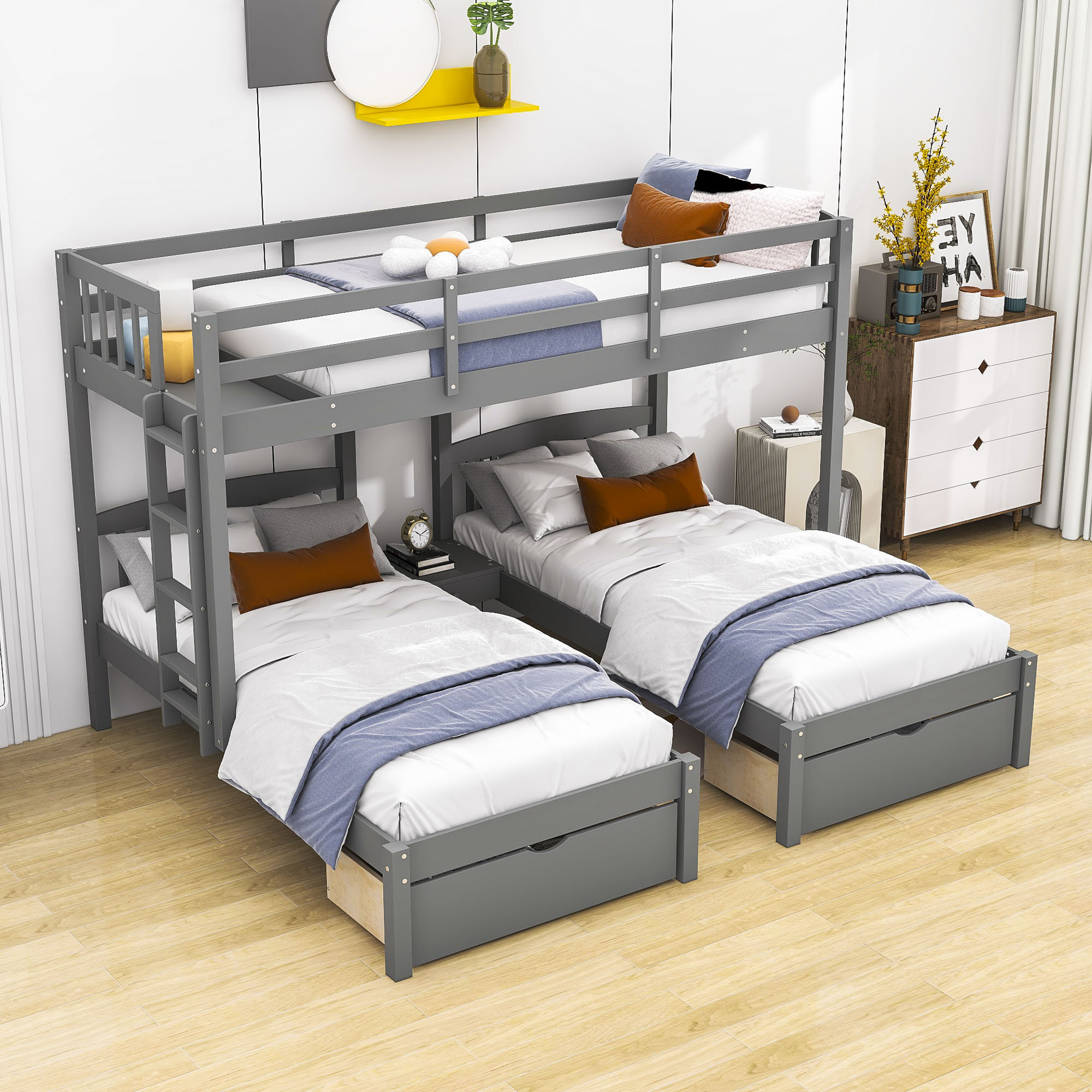 Wayfair bunk deals beds with storage