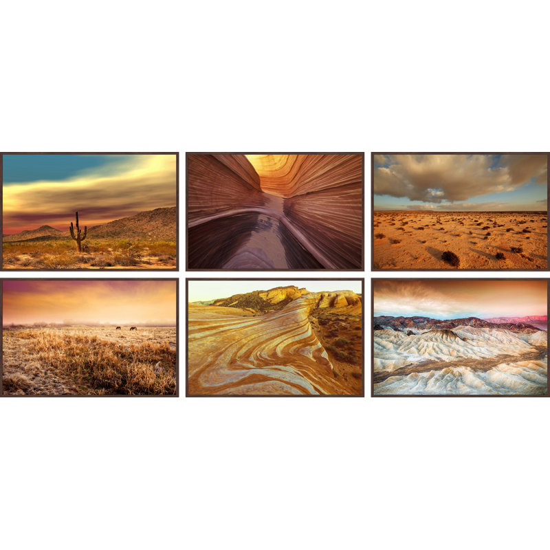 Reproduction de photo sur toile, "desert beauty", H 20 po x l 30 po x L 1,5 po