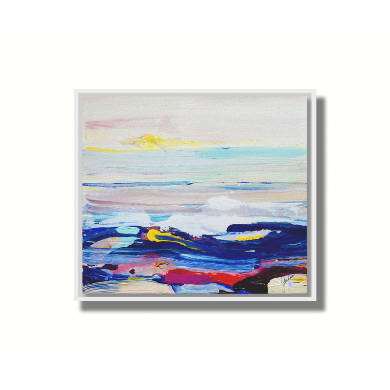 Escape and Return par Joan Davis. Toile giclée sur toile tendue avec cadre flottant, H 33 po x l 41 po