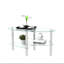 Table basse ovale transparente en verre, table moderne avec pieds en acier inoxydable, table à thé en verre à 3 couches pour le salon