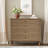 4-Drawer Chest with Solid Wood Foot-668096176
