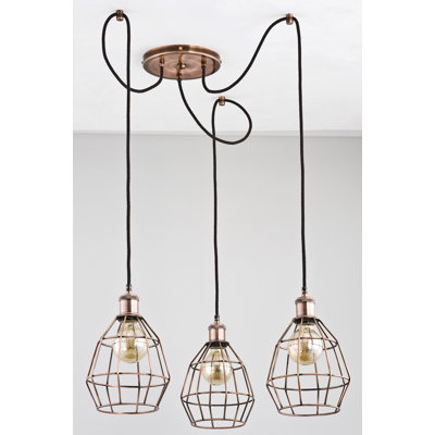 Aniva 3 - Light Caged Chandelier