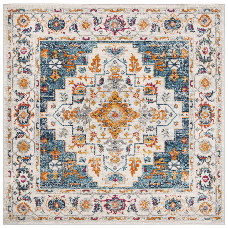 Tapis oriental Christa, Carré 6 pi 7 po