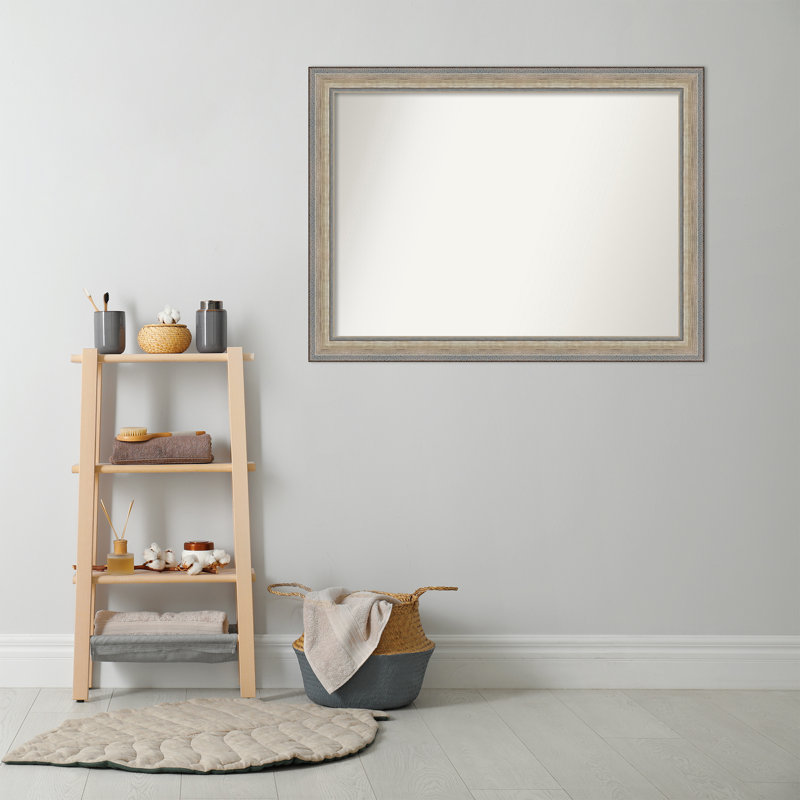 Miroir mural Carlianne, Rectangle, 32,25 po x 43,25 po