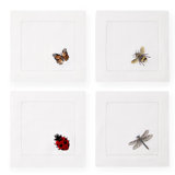 Insetti Linen Square Napkins