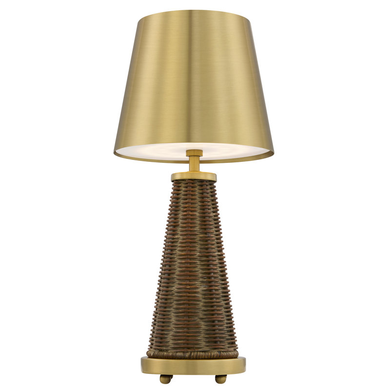 Lampe de table rechargeable Hazel à 1 lumière