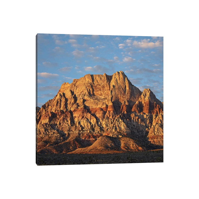Spring Mountains, Red Rock Canyon National Conservation Area by Tim Fitzharris - Wrapped Canvas Print