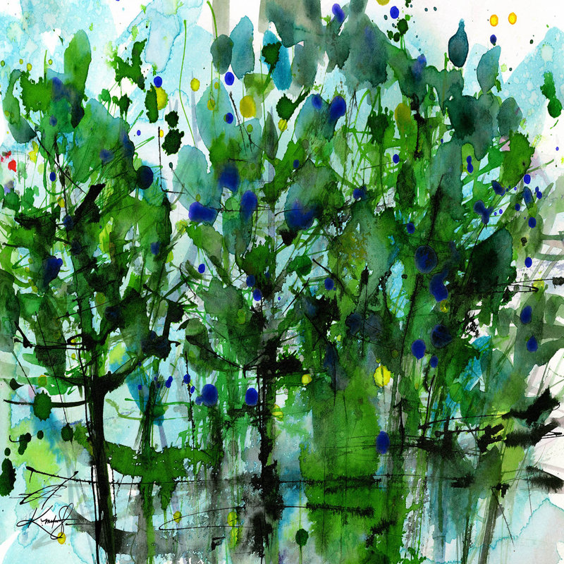 Ensembles de housse de couette DiaNoche en microfibre par Kathy Stanion - Long parmi les arbres 7