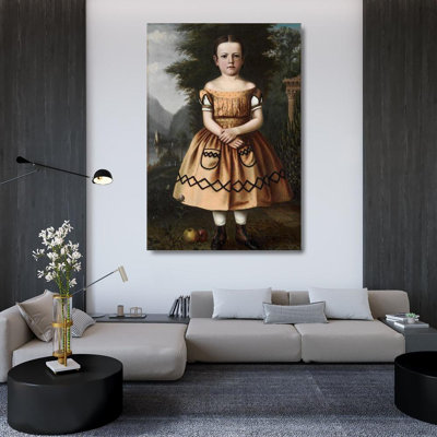 Astoria Grand Willard, Archibald Gallery Wrapped Canvas Art Titled: Minnie Willard