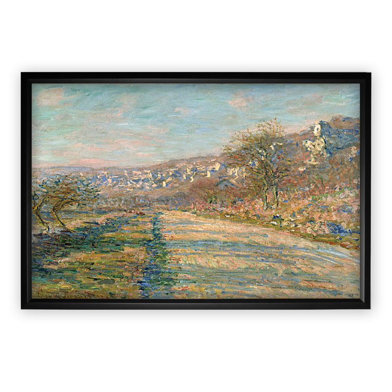 " Parc Monceau, Paris ", 27" H x 39" W, Black, Framed Print Without Mat