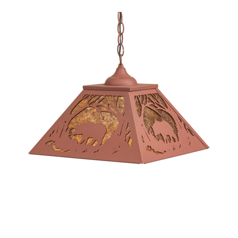 Black Bear 2 - Light Pendant